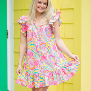 Abby Dress in Pink
