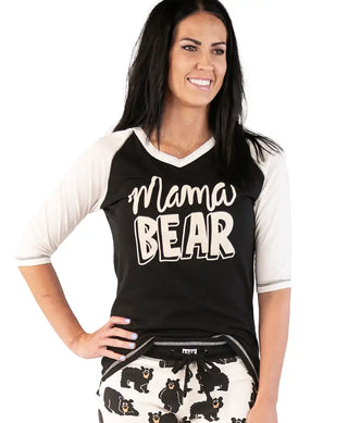 Mama Bear Women's Tall PJ Tee
