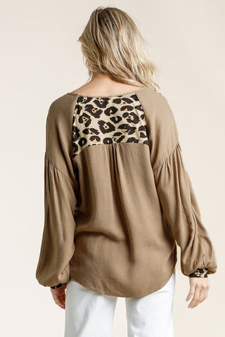 Adventurous Animal Print Top - Available in 3 Colors