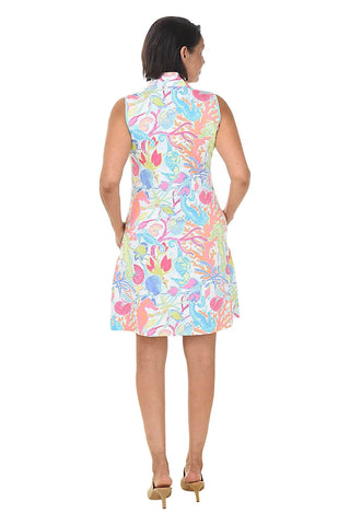 Lexi Swing Sealife Dress - Moana