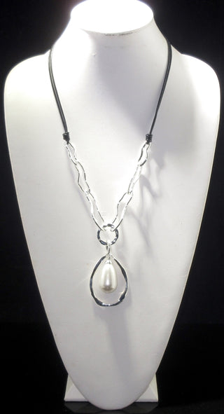Antique Teardrop Pearl Necklace