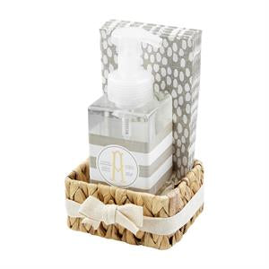 Initial Soap And Towel Basket Set * 18 Different Letters*