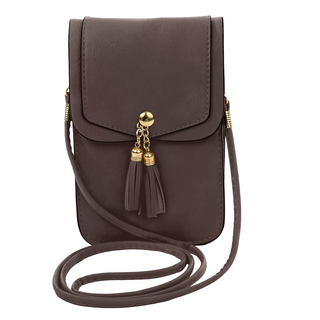 Crossbody Cell Phone Bag Metallic- Available in 6 Colors