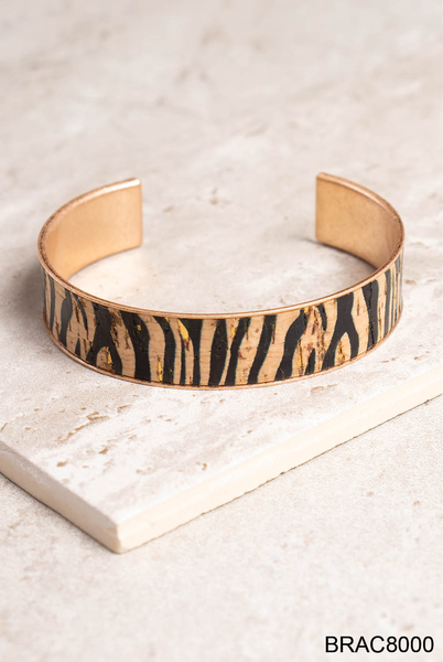 Animal Print Cuff Bracelet - Available in 3 colors!