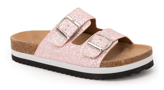 Corkys Beach Babe Sandals in Pink Glitter-SALE