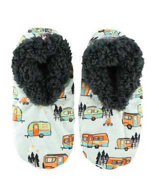 Rolltel Fuzzy Feet Slippers