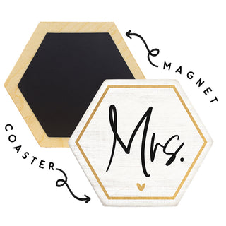 Coaster/Magnet - Mrs.