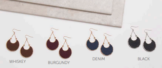 Circle Earring- Available in 4 colors!