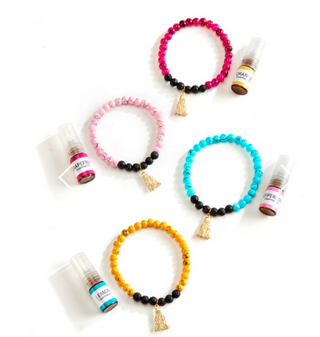 Lava Bracelet w/Essential Oil - 4 Assorted scents!