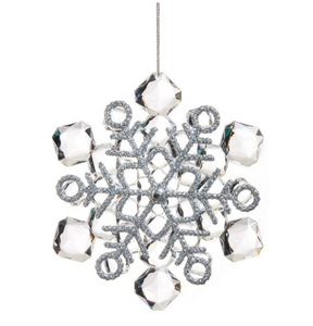 Snowflake Ornament - 2 colors available!