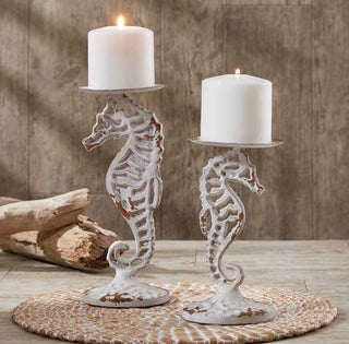 Seahorse Iron Candle Holders