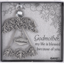 Ornament - Godmother, my life is blessed because of you