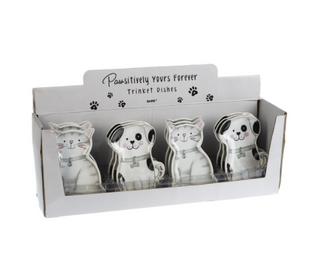 Pawsitively Yours Forever Trinket Dishes