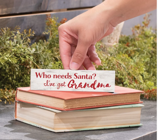 Who Needs Santa? - Little sign