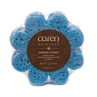 Caren Shower Sponge - Blue Linen