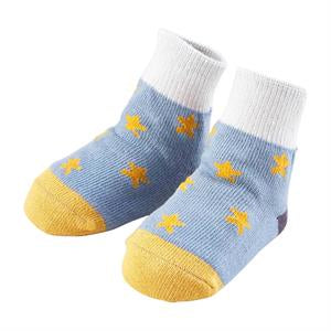 Color-Block Star Sock