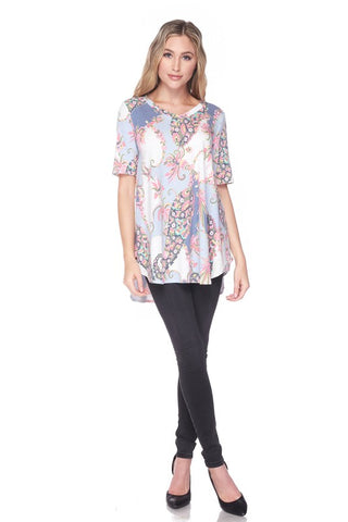 Darling Paisley Top