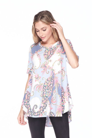 Darling Paisley Top