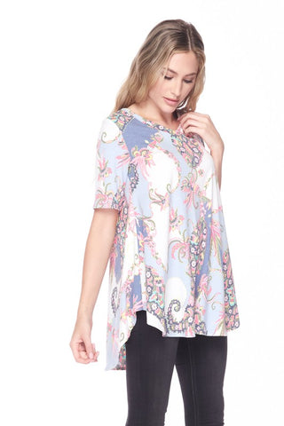 Darling Paisley Top