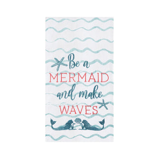Make Waves Mermaid Kitchen Towel