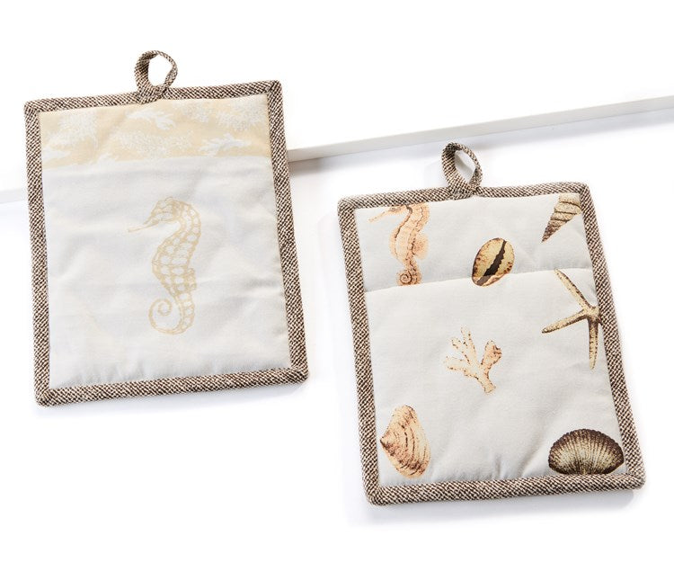 Buy Nautical Pot Holder, 2 Assorted designs available! at Mermaid Cove for only 11.99