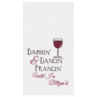 Blitzen'd Kitchen Towel