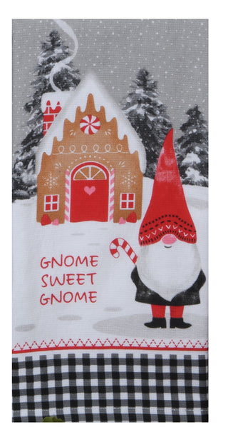 Gnome Sweet Gnome Dual Purpose Terry Towel