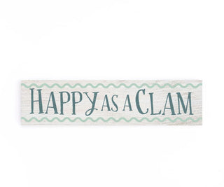 Happy As A Clam Little Sign