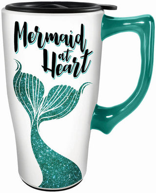 Mermaid at Heart Travel Mug