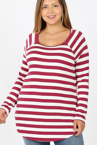 Jane Striped Top - Available in 3 Colors