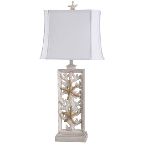 South Cove | 33in Coastal Cast Table Lamp