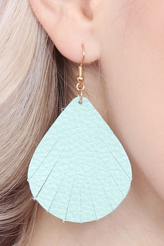 Leather Fringe Earrings - Available in 9 Colors!