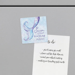 Swim Your Worries Away Magnet