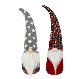 Gnome with Plaid Hat or Bottom