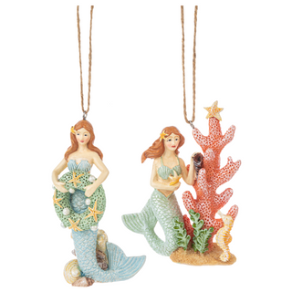 Mermaid Ornament - Resin