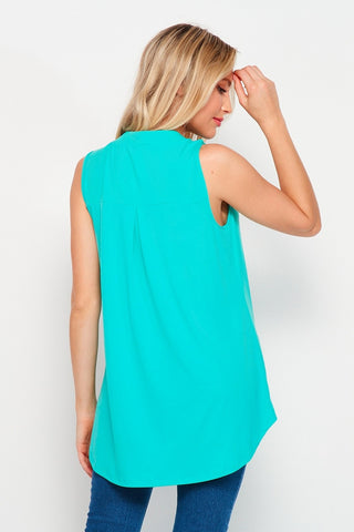 Mandy Top in Bright Mint