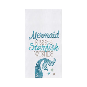 Mermaid Kisses Starfish Wishes Towel