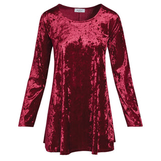 Noelle Velour Swing Tunic - Available in 2 Colors!
