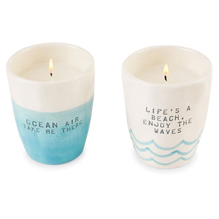 Ocean Waves Ombre Candles