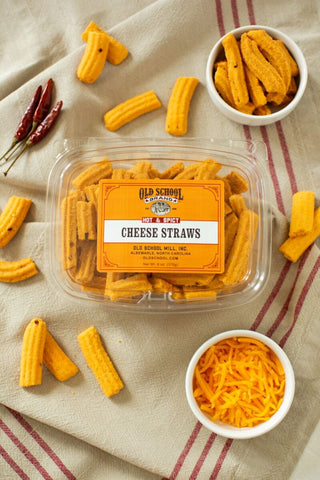 Hot & Spicy Cheese Straws