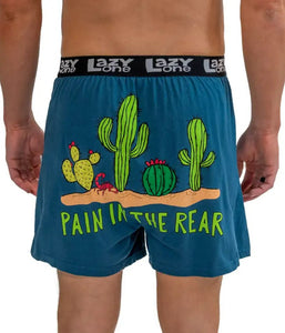 Pain In The Rear Men's Cactus Funny Boxer