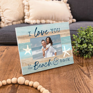 I Love You To The Beach And Back Photo Frame