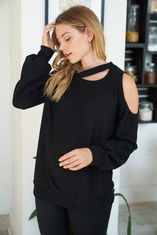 Peek A Boo Top - Available in 3 Colors