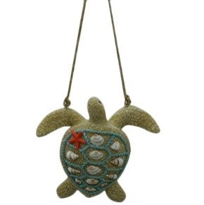 Sand Sea turtle Ornament