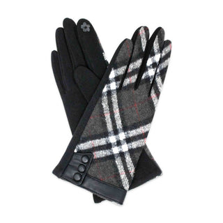 Presley Plaid Gloves - Available in 3 Colors!