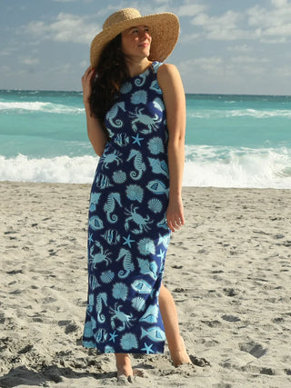 Emilee Sealife Long Shift DRESS