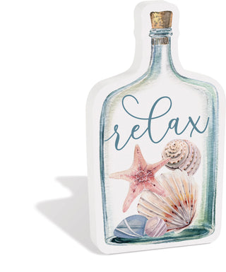 Relax Bottle Shape Decor