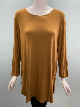 Sarah Solid Tunic Top - Available in 3 Colors