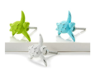 Turtle Drawer Pull - 3 Asst. colors