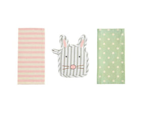 Bunny Pot Holder & Towel Set